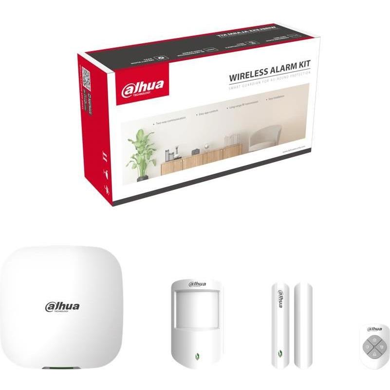 Thumbnail - Dahua Kit Allarme Wireless (868) 4g Hub Keyfob Door Detector Pir Detect (4G), Netzwerkantenne