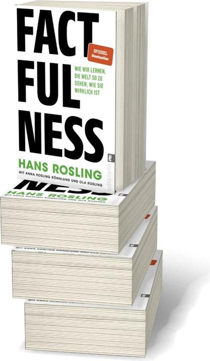 Actual product image Factfulness (German, Hans Rosling, 2019)