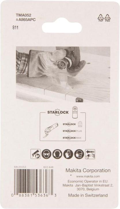 Image du produit Makita Lame de scie plongeante 65mm TMA052