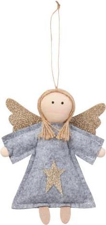 MICA Living Dekohänger Engel - ca. 16,5 x 13 cm - 1 Stück (1x)