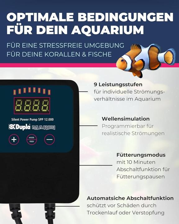 Immagine prodotto Dupla Marin Silent Power Pump 12.000 - Regelbare Opvoerpomp Aquarium