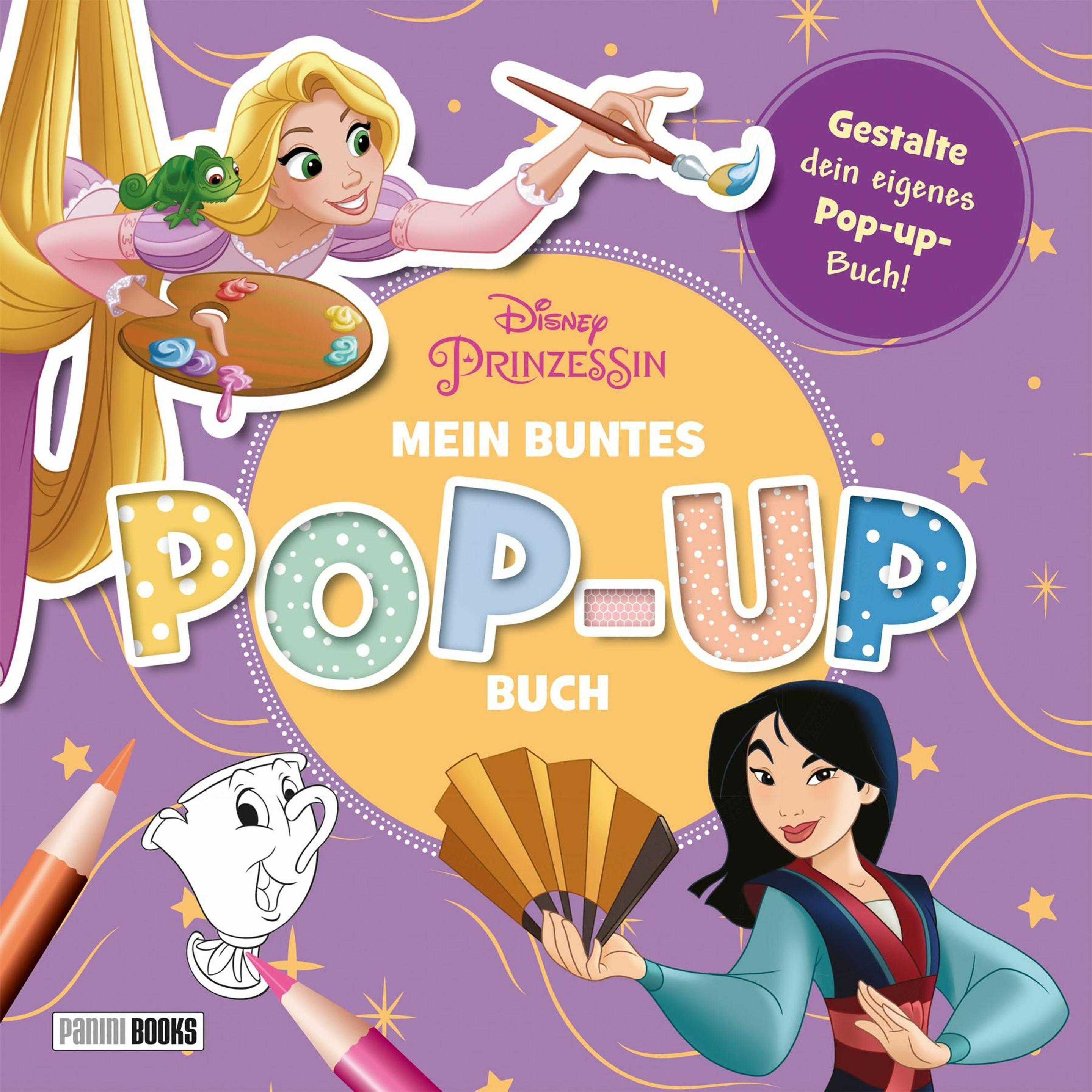 Disney Prinzessin: Mein buntes Pop-up Buch, Kinderbücher von Panini, Disney