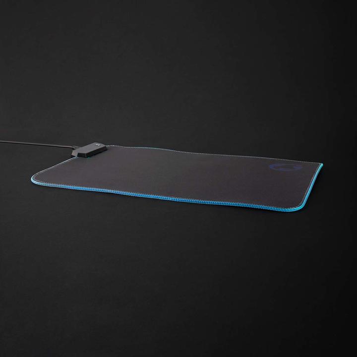 Immagine prodotto Nedis Tappetino per mouse da gioco | Gomma / Microfibra | Nero (XL)