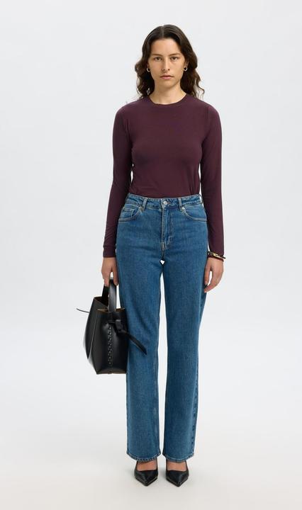 Actual product image Selected Femme Slfmanja Ls O-Neck Noos (M)
