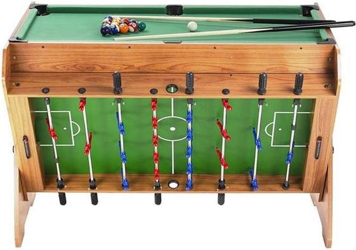 Produktbild Nils Sdg Set Tisch Zum Spielen Von 3in1 Billard Tischfussball Air Hockey Fun