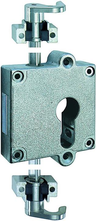 Actual product image Junie Espagnolette cabinet locks with deadbolt (Profile cylinder)