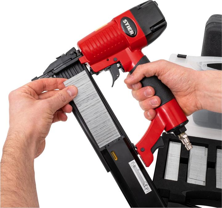 Productafbeelding Stier Pneumatisch spijkerapparaat SKN-15/50 voor staande spijkers 15-50 mm