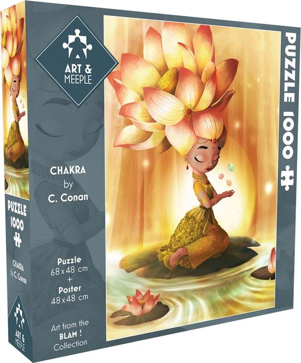 Image du produit Tiki Editions Puzzle Art&Meeple - Chakra 1000 Pcs (1000 pièces)