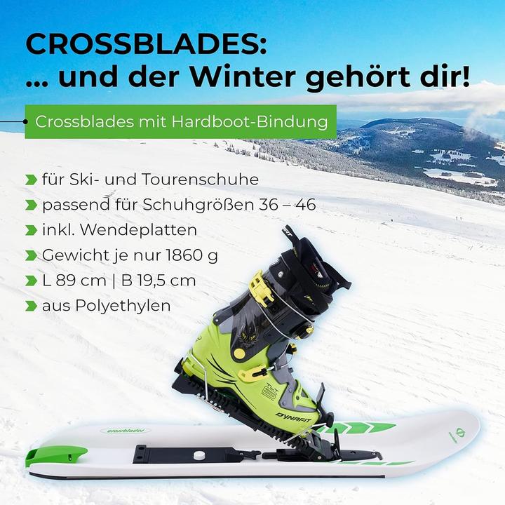 Produktbild Crossblades Hardbootbindung (35.04")