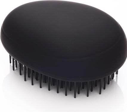 Kent Pebble Travel Hairbrush Matt Black