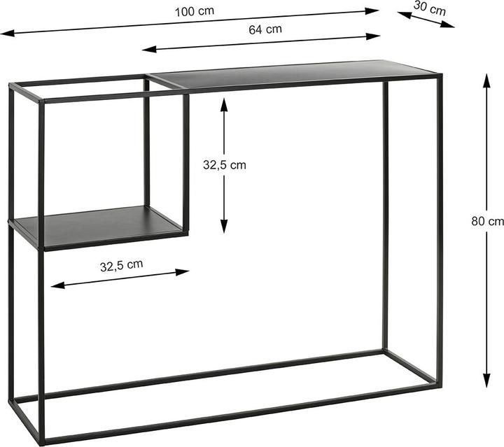 Productafbeelding HAKU Möbel Console (100 x 30 x 80 cm)