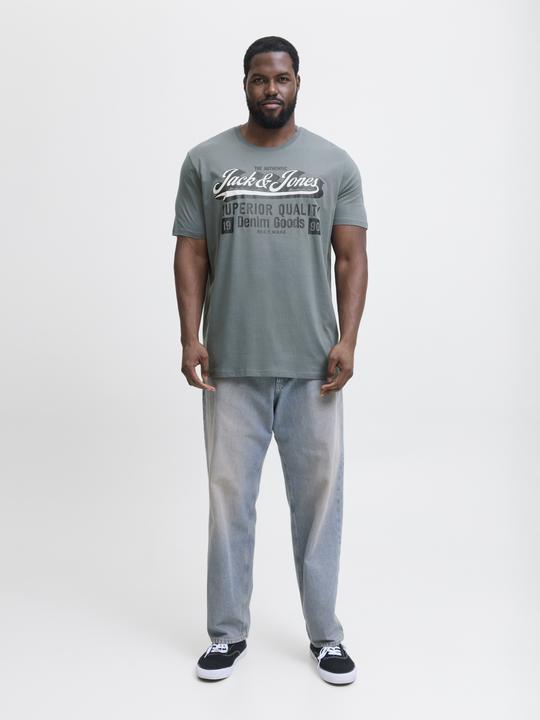 Image du produit Jack & Jones Jjelogo Tee Ss Oneck 2 Col Aw25 Noos Pls (7XL)