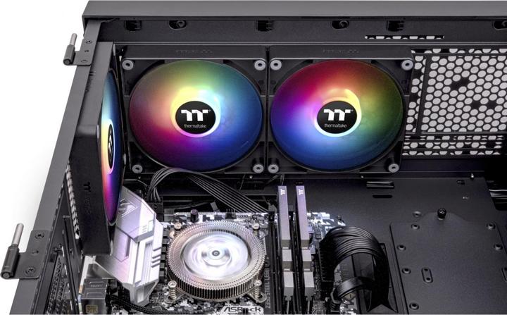 Actual product image Thermaltake TT CT140 ARGB Sync PC Cooling Fan 2 Pack CL-F150-PL14SW-A (140 mm, 2 x)