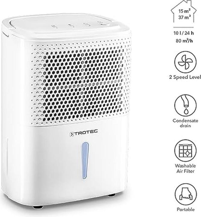 Produktbild Trotec Condensing dehumidifier TTK 26 E (15 m², 10 l/24h)
