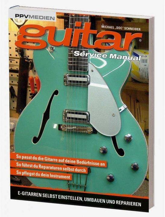 Produktbild Guitar Service Manual (Deutsch, Michael Schneider)