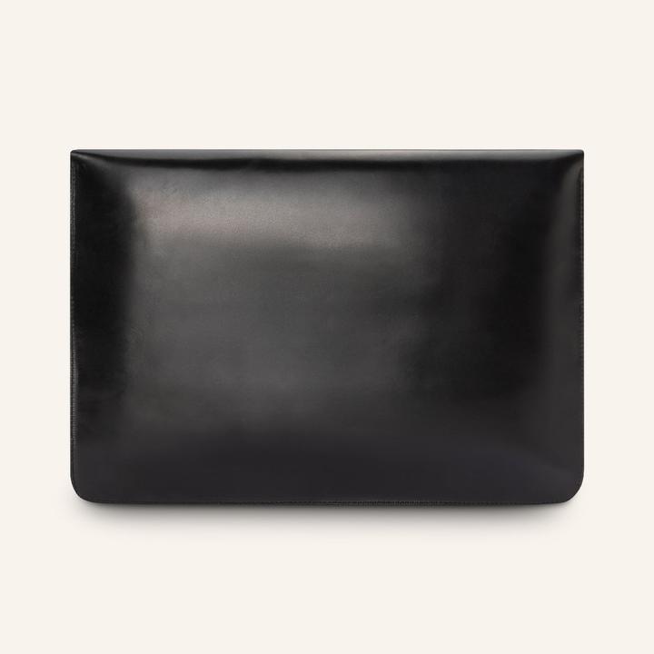 Actual product image Buckle & Seam Leather Laptop Sleeve Terra (15")