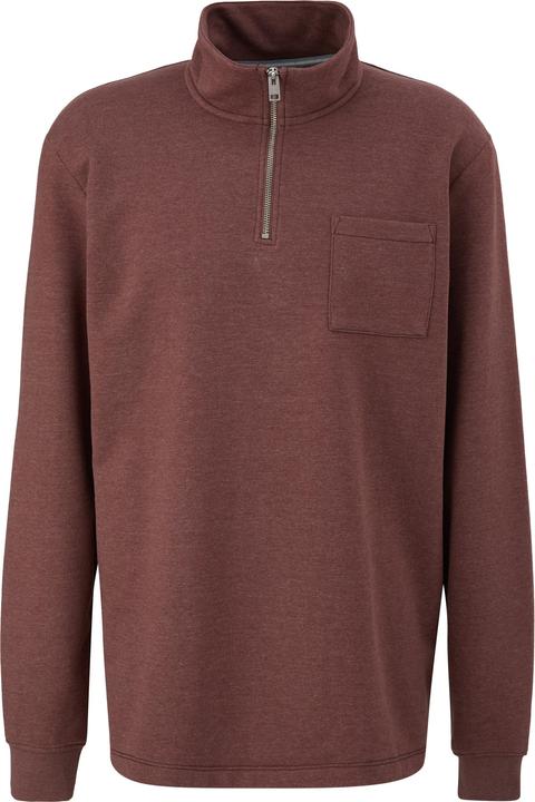 Produktbild s.Oliver Sweatshirt Sweatshirt mit Stehkragen (XXL)