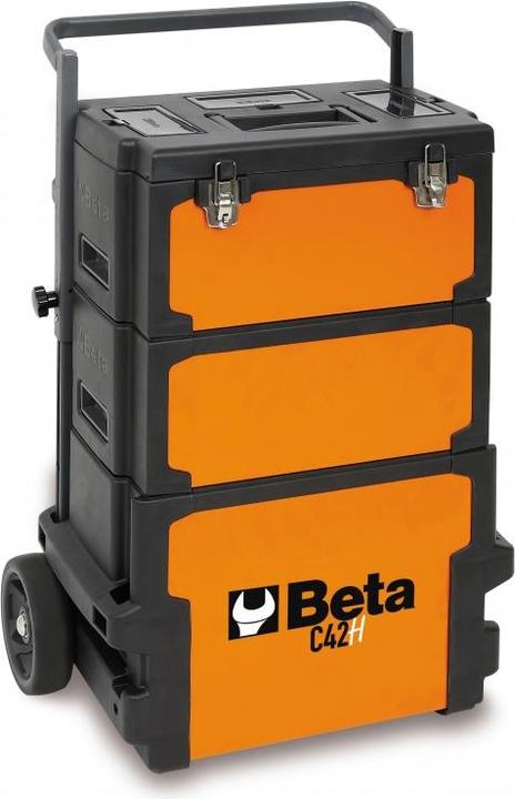 Produktbild BETA 042000002 42000002 C42H Werkzeugwagen mit 3 Fächern Orange