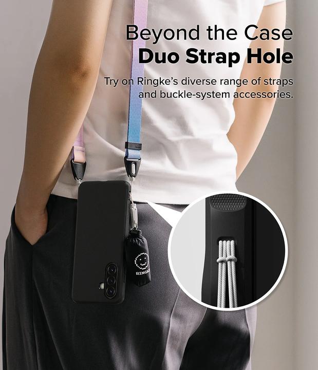 Produktbild Ringke Onyx Case for Samsung Galaxy A36 / A56 5G - Black (Samsung Galaxy A36, Samsung Galaxy A56 5G)