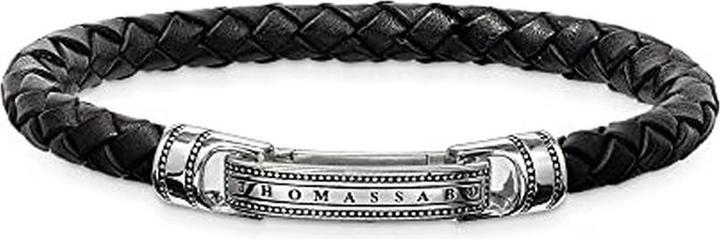 Produktbild Thomas Sabo Armband (16 cm, Silber, Leder)