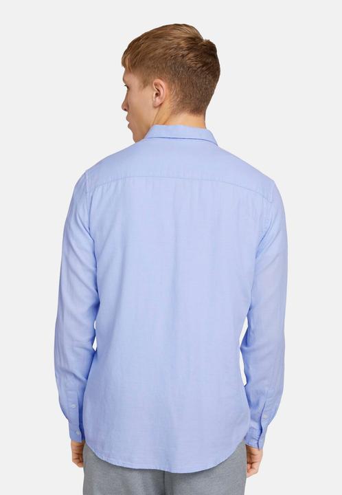 Immagine prodotto Tom Tailor Hemd Shirt fein strukturiert mit Bio Baumwolle (XL)