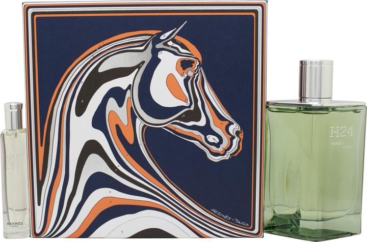 Image du produit Hermès H24 Herbes Vives Gift Set - EDP 100ml Refillable Spray + 15ml EDP (Eau de parfum, 115 ml)