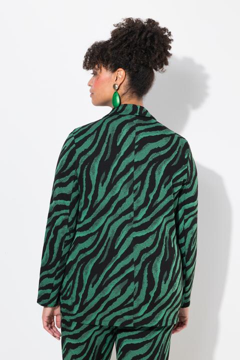 Produktbild Miamoda Blazer, schmale Form, Zebramuster (58)