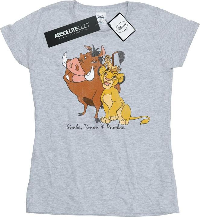 Produktbild Disney Classic Simba Timon And Pumbaa TShirt (M)