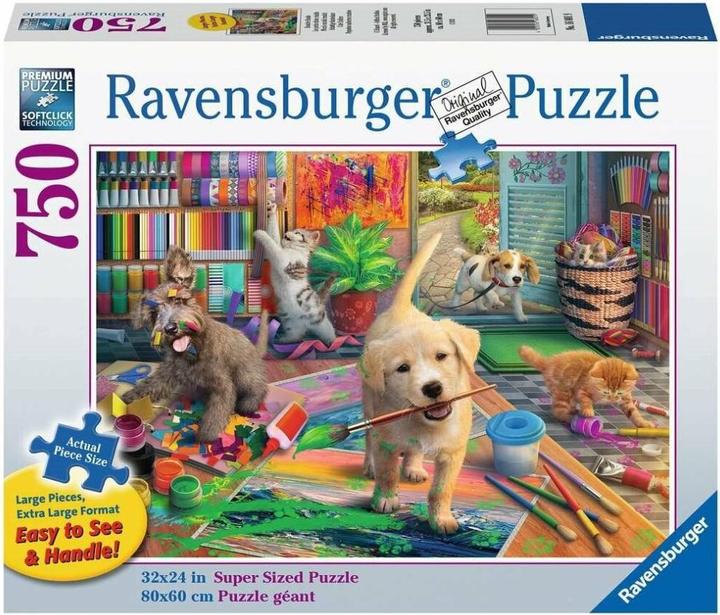 Ravensburger 750 vnt. - Mažieji menininkai (750 pièces)