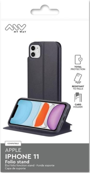 Produktbild My Way Myway Folio Case Noir Iphone 11 (Apple iPhone 11)