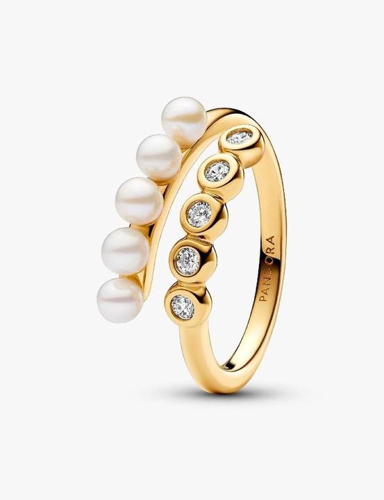 Produktbild Pandora Duo Behandelte Süsswasserzuchtperlen Ring (58)