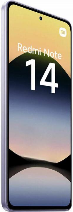 Actual product image Xiaomi Redmi Note 14 (128 GB, Mist Purple, 6.67", Hybrid Dual SIM, 4G)