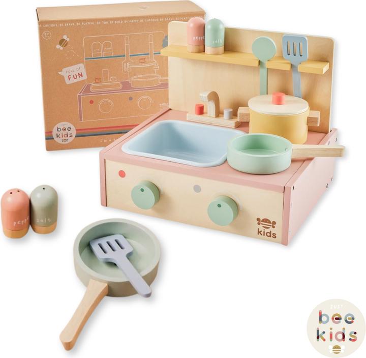 Just Bee Kids Tavolo da cucina in legno (FSC)