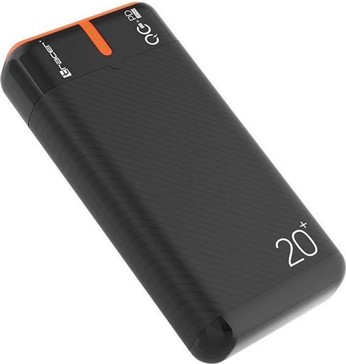 Actual product image Tracer 47516 EnerGen 20000mAh Power Bank black/orange (20000 mAh, 20 W, 74 Wh)