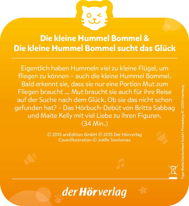 Produktbild Tigermedia Tigercard: Die kleine Hummel Bommel: sucht das Glück (Deutsch)