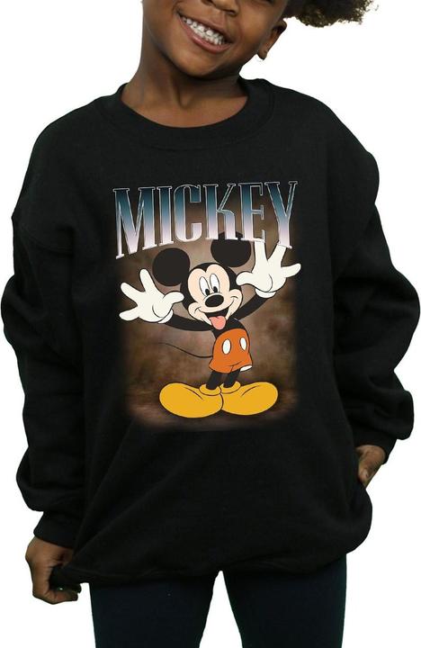 Produktbild Disney Mickey Mouse Tongue Montage Sweatshirt Mädchen (140, 146)