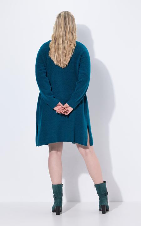 Actual product image Ulla Popken Oversized Open Shape Long Sleeve Cardigan (60)