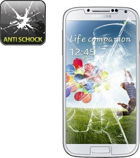 Produktbild Protectorking 4x Panzerfolie Anti-Shock HD Klar (4 Stück, Samsung Galaxy S4)