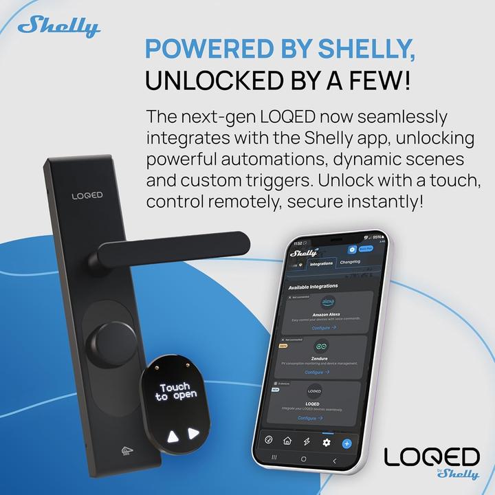 Produktbild Loqed Touch Smart Lock Black Edition (Bluetooth)