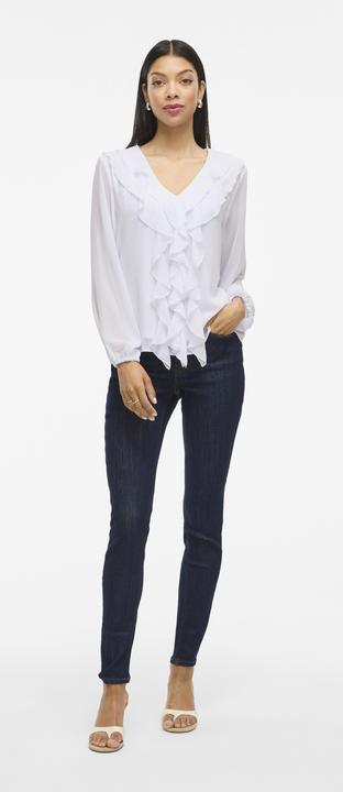 Immagine prodotto Vila VIANE Gerüschtes Oberteil mit langen Ärmeln (36)