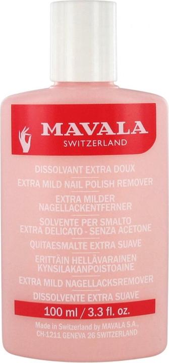 Mavala Extra-mild nail polish remover - pink