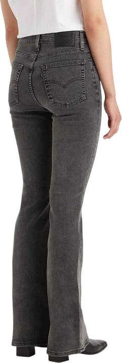 Actual product image Levis Womens/Ladies 726 Leather Patch High Rise Jeans (30)