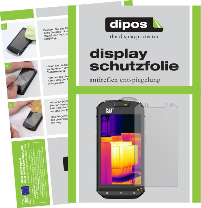 Produktbild Dipos Displayschutzfolie Antireflex (5 Stk., CAT S60)