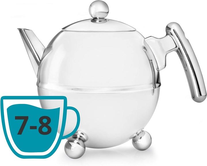 Produktbild Bredemeijer Teekanne Bella Ronde 1,5l Chrombeschläge 1305CH (1.50 l)
