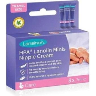 Lansinoh, Mamapflege, Lanolina HPA Minis, 3 x 7 ml