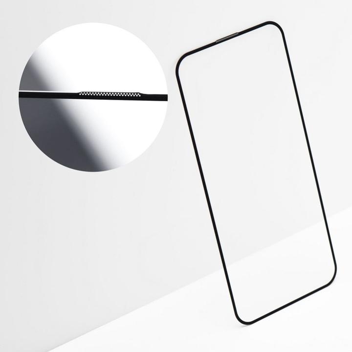 Actual product image Telforceone Protective glass OG OG Premium Glass - for Xiaomi Redmi 10C / 12C black (1 Piece, Xiaomi Redmi 10C, Xiaomi Redmi 12C)