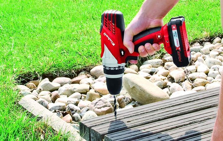 Actual product image Einhell TE-TK 18 Li Set Power X Change (Power drill)
