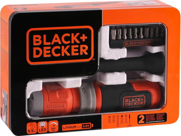 Productafbeelding Black & Decker Draadloze schroevendraaier BFC603C