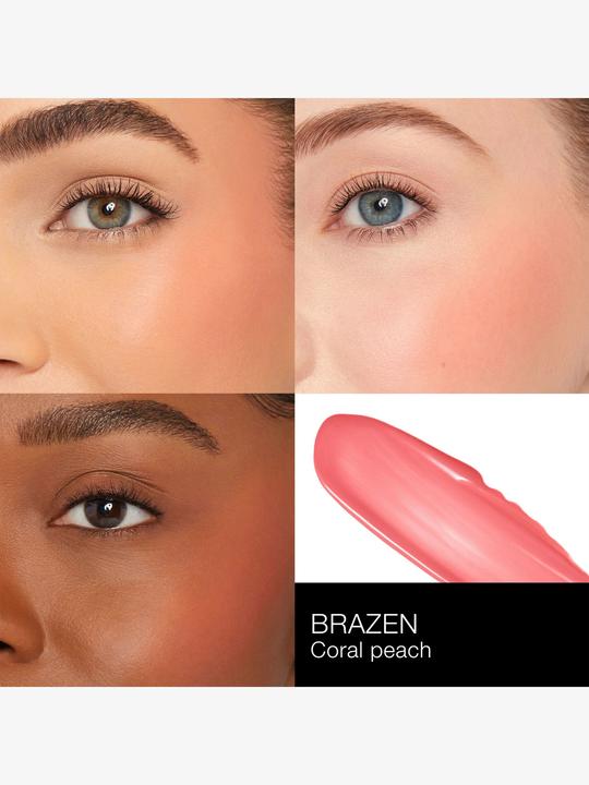 Actual product image NARS Cosmetics Afterglow Liquid Blush Brazen (Brazen)