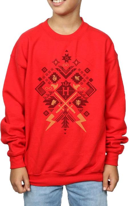 Produktbild Christmas Fair Isle Sweatshirt Jungen (152, 158)